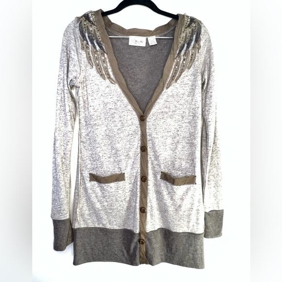 Miss Me Women Long Cardigan S - Picture 3 of 5